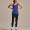 Bam2582 Everyday Energy Pleat Vest Inky Blue Clothing 1