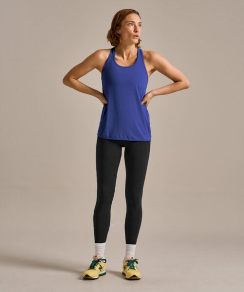 Bam2582 Everyday Energy Pleat Vest Inky Blue Clothing 1