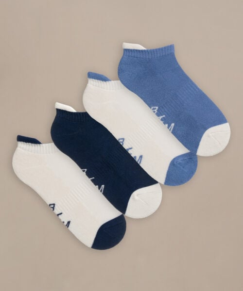 Bam2594 Trainer Socks Blue Clothing 1