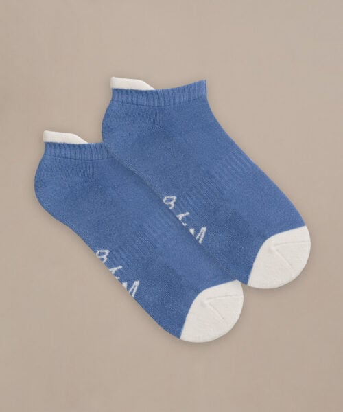 Bam2594 Trainer Socks Blue Clothing 3