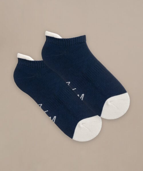 Bam2594 Trainer Socks Blue Clothing 4