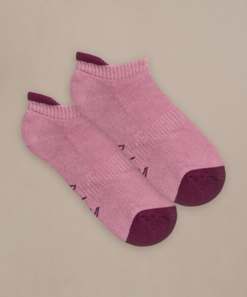 Bam2594 Trainer Socks Damson Clothing 4