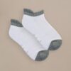 Bam2599 Trainer Socks 4 Pack Grey Mix Bam Clothing 2