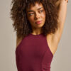 Bam2638 Ultimate Balm Crop Top Dark Rose Clothing 1