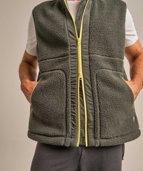 Bam2669 Fleece Gilet Juniper Clothing 6