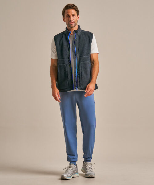 Bam2669 Fleece Gilet Navy Clothing 6