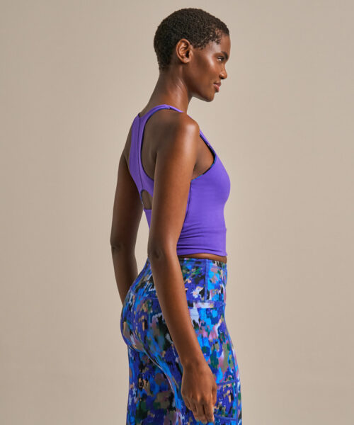 Bam2677 Ultimate Balm Crop Top Tranquility Violet Clothing 7