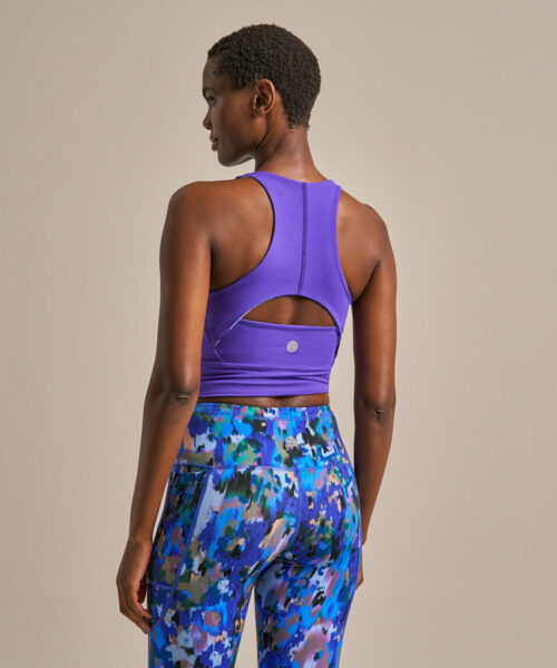 Bam2677 Ultimate Balm Crop Top Tranquility Violet Clothing 8