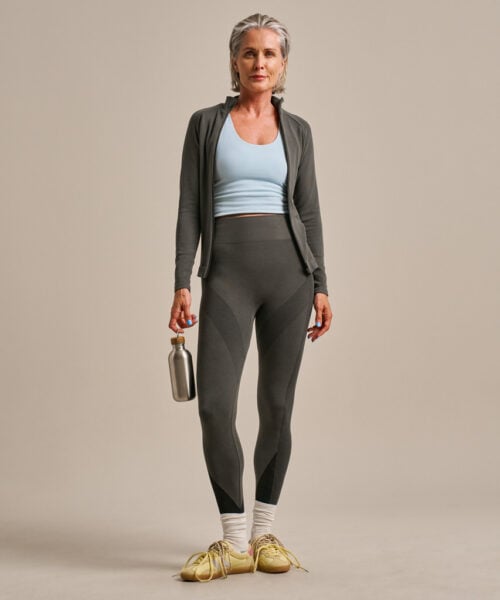 Bam2682 Seamless Legging Juniper Black Clothing 6