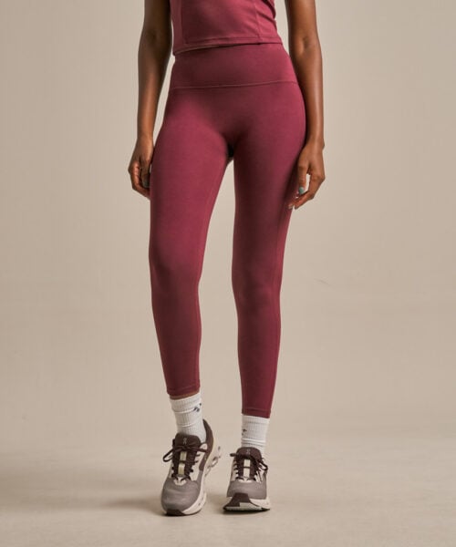 Bam2692 Ultimate Balm Leggings Dark Rose Garnet Clothing 1