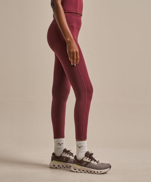 Bam2692 Ultimate Balm Leggings Dark Rose Garnet Clothing 2