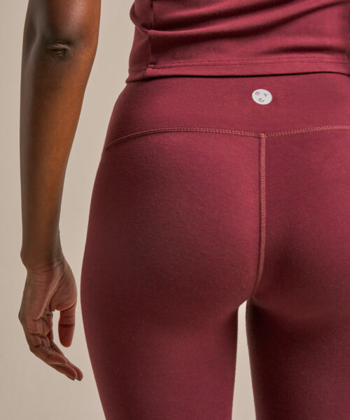 Bam2692 Ultimate Balm Leggings Dark Rose Garnet Clothing 5