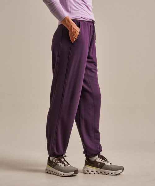 Bam2706 Hareem Sweatpant Damson Clothing 2