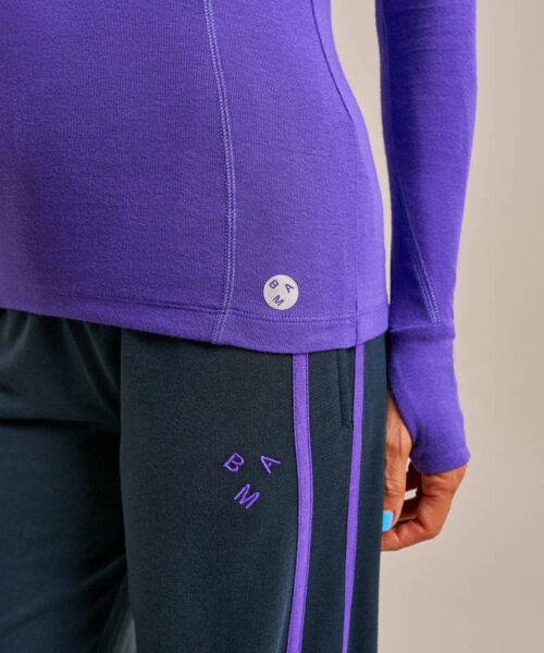 Bam2708 Thermo Luxe Baselayer Top Electric Violet Clothing 5