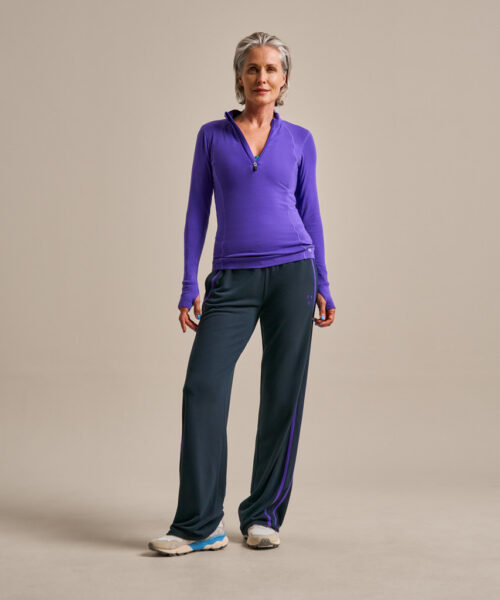 Bam2708 Thermo Luxe Baselayer Top Electric Violet Clothing 7