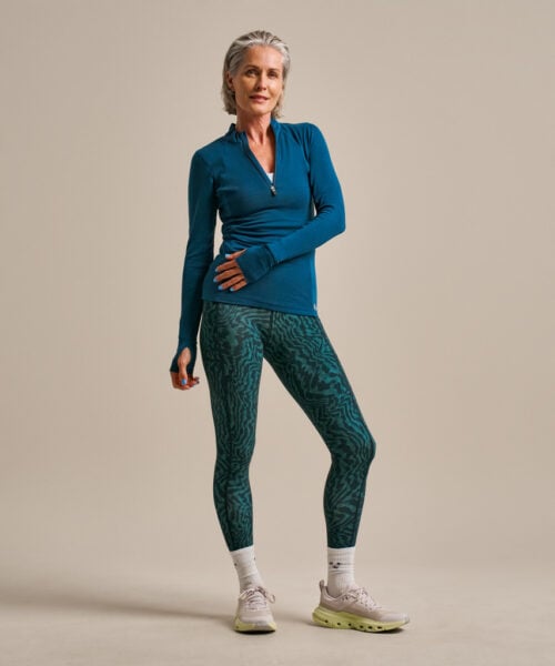 Bam2708 Thermo Luxe Baselayer Top Ocean Teal Clothing 7
