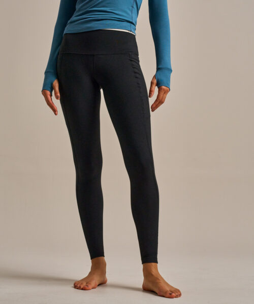 Bam2722 Enduro Side Pocket Leggings Black Clothing 1