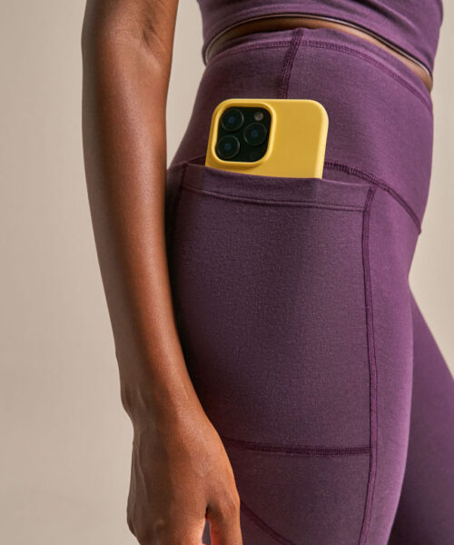 Bam2722 Enduro Side Pocket Leggings Damson Clothing 5
