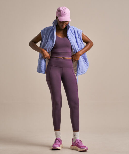 Bam2722 Enduro Side Pocket Leggings Damson Clothing 7