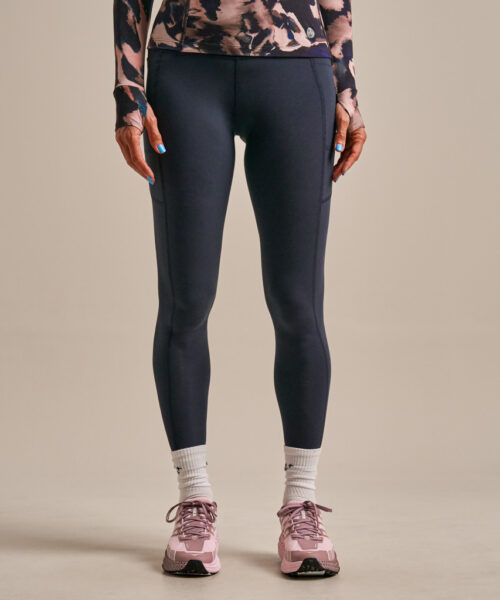 Bam2722 Enduro Side Pocket Leggings Storm Navy Clothing 1