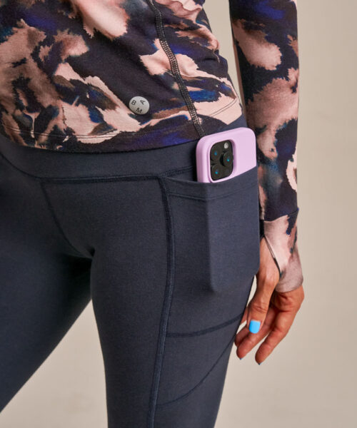 Bam2722 Enduro Side Pocket Leggings Storm Navy Clothing 4