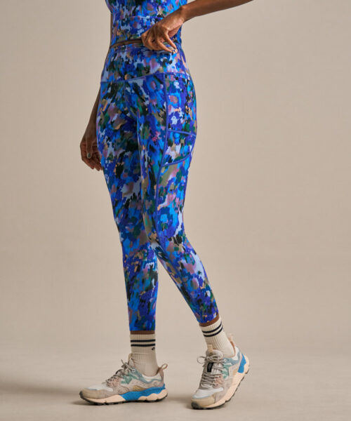 Bam2722 Enduro Side Pocket Leggings Tranquility Print Clothing 2