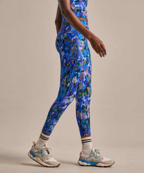 Bam2722 Enduro Side Pocket Leggings Tranquility Print Clothing 3