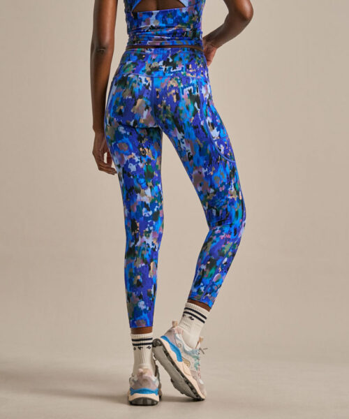 Bam2722 Enduro Side Pocket Leggings Tranquility Print Clothing 4