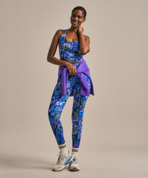 Bam2722 Enduro Side Pocket Leggings Tranquility Print Clothing 7