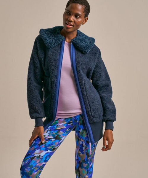Bam2733 Chuck On Fleece Mariner Navy Clothing 1