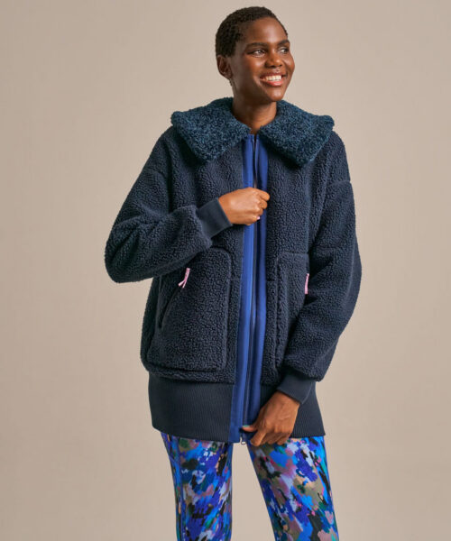 Bam2733 Chuck On Fleece Mariner Navy Clothing 2