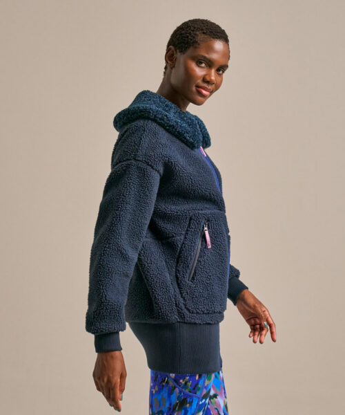 Bam2733 Chuck On Fleece Mariner Navy Clothing 3