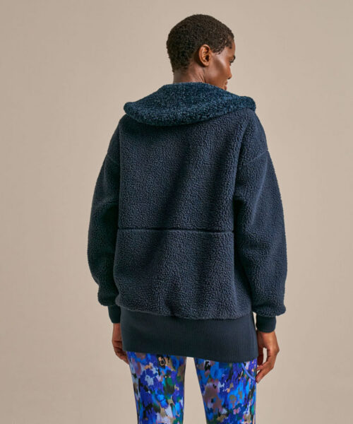 Bam2733 Chuck On Fleece Mariner Navy Clothing 4