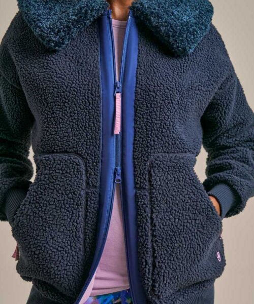 Bam2733 Chuck On Fleece Mariner Navy Clothing 5