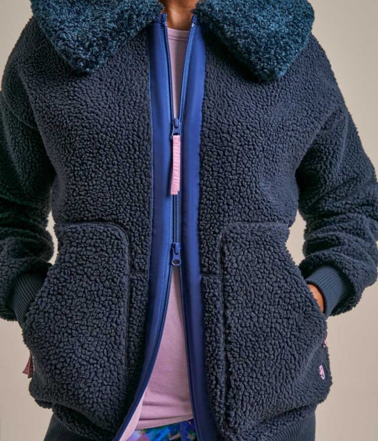Bam2733 Chuck On Fleece Mariner Navy Clothing 5