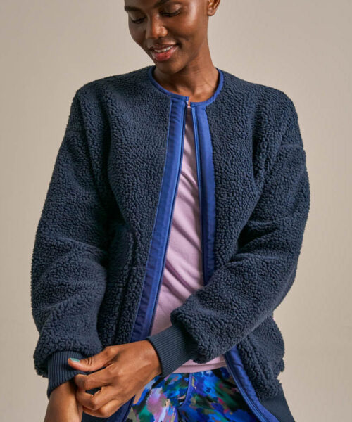 Bam2733 Chuck On Fleece Mariner Navy Clothing 9