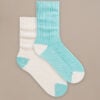 Bam2738 Cosy On Down Sock Aqua Haze Clothing 1
