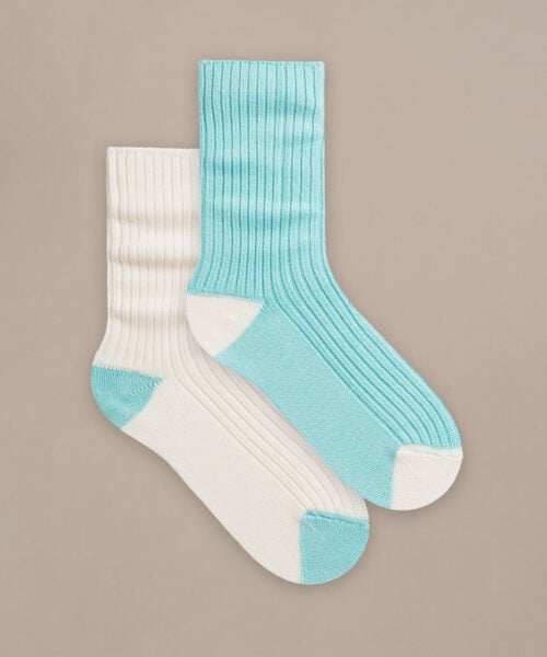 Bam2738 Cosy On Down Sock Aqua Haze Clothing 1