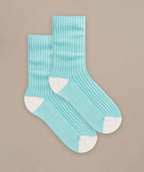 Bam2738 Cosy On Down Sock Aqua Haze Clothing 3