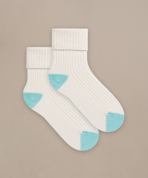 Bam2738 Cosy On Down Sock Aqua Haze Clothing 5