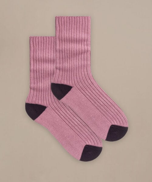Bam2738 Cosy On Down Sock Damson Clothing 2