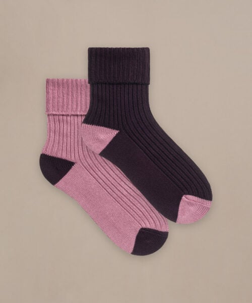 Bam2738 Cosy On Down Sock Damson Clothing 4