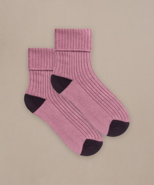 Bam2738 Cosy On Down Sock Damson Clothing 5