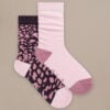 Bam2739 Pattern Gifting Socks Damson Clothing 1