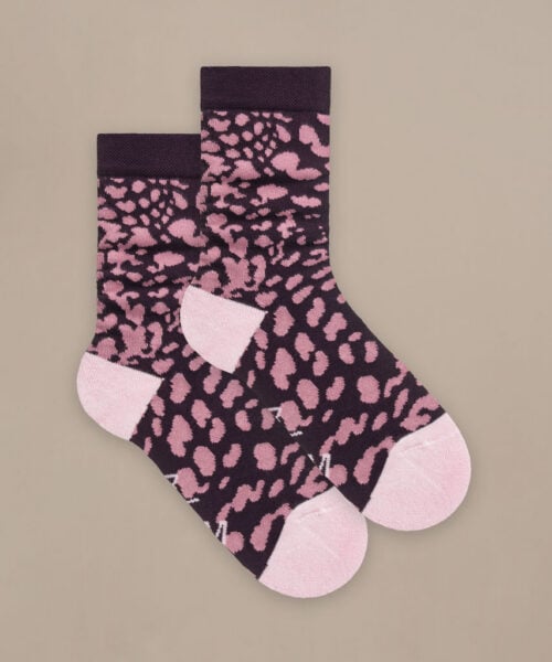 Bam2739 Pattern Gifting Socks Damson Clothing 2