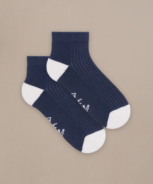 Bam2744 Quarter Crop Socks Blues Pack Bam Clothing 2