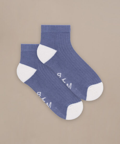 Bam2744 Quarter Crop Socks Blues Pack Bam Clothing 3