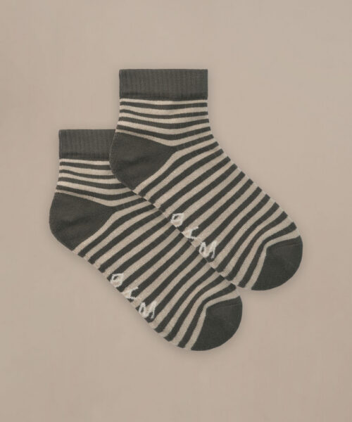 Bam2744 Quarter Crop Socks Oat Mix Bam Clothing 5