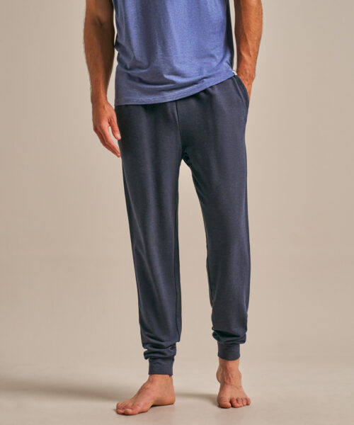Bam2761 New Balance Pant Navy Marl Clothing 2