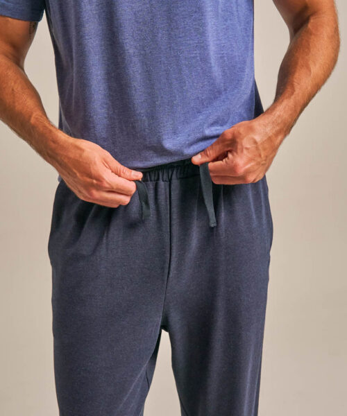 Bam2761 New Balance Pant Navy Marl Clothing 5